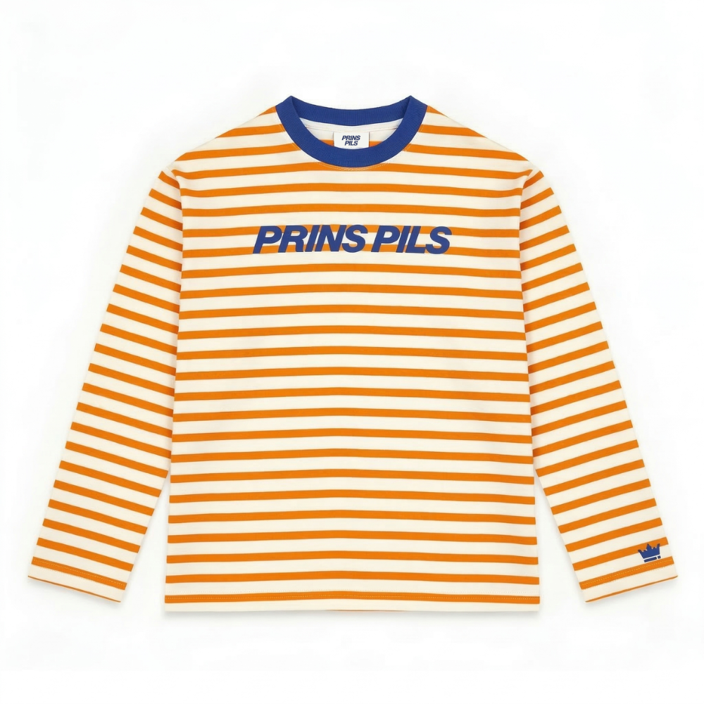 Striped Longsleeve - Oranje
