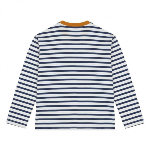 Striped Longsleeve - Blauw